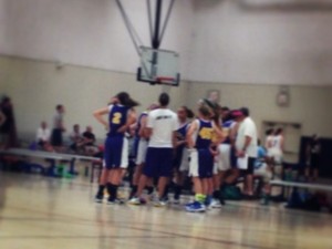 Sarah M. action photo