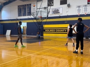 Jaydon Callahan action photo