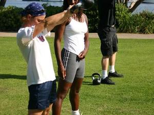 Michele S. action photo