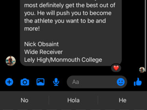 Kenneth Cieri action photo