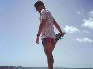 Luciano R. action photo