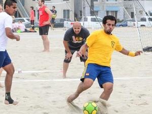 Ayman A. action photo