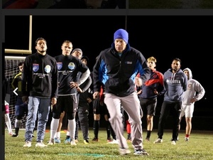 George Mangum action photo