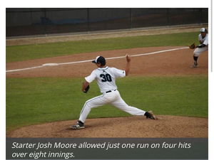 Joshua Moore action photo