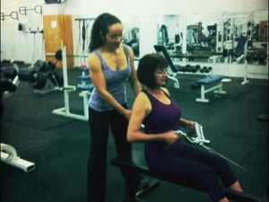 Vanessa A. action photo