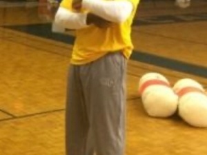 Donnie D. action photo