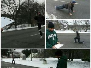 Rodney W. action photo