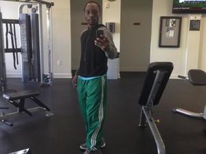 Emmanuel Kongnyuy action photo