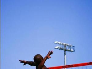 Bertrand M. action photo