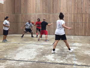 Deborah T. action photo