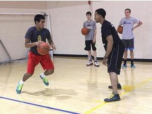 Michael J. action photo