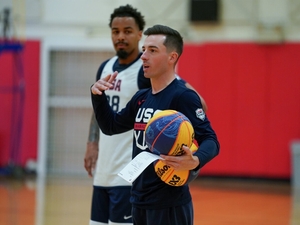 James F. action photo