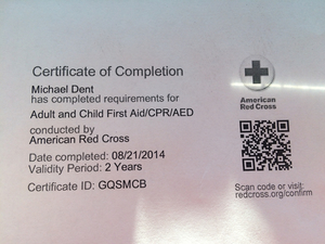 Michael D. action photo