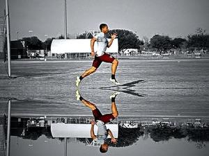 Michael B. action photo