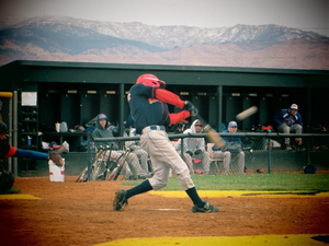 Aaron G. action photo