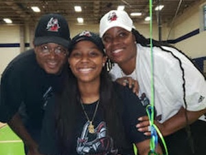 Jaydian J. Miller action photo