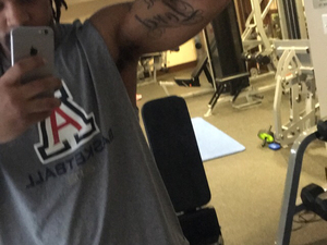 Laquan R. action photo