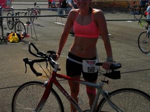 Ashley T. action photo