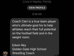 Kenneth Cieri action photo