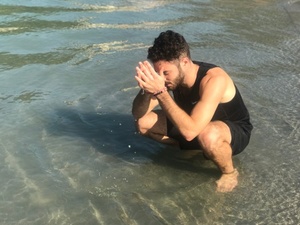 Aaron Z. action photo