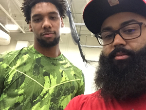 Derreck B. action photo