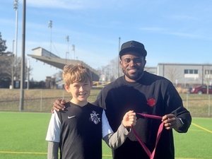 Chinonso Emmanuel Opara action photo