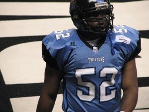 Tramaine J. action photo