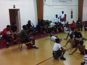 Mike C. action photo