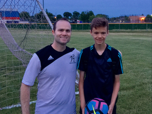 Eric Vogel action photo