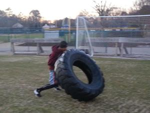 D.J. N. action photo