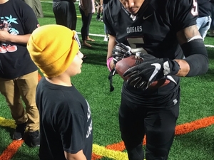 Lavell Thomas action photo