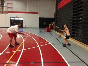 Domenic D. action photo