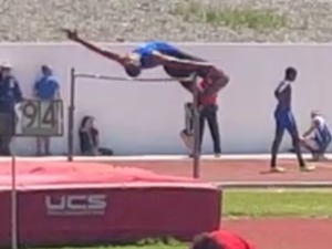 Reggie T. action photo