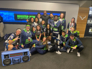 Ralph Sanders action photo