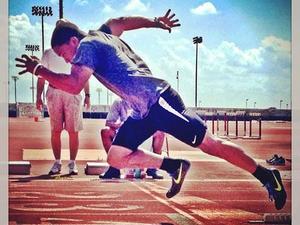 Michael B. action photo