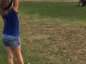 Allie S. action photo