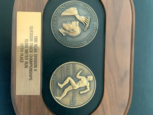 W.F. Newhall III action photo