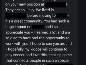 Rebecca S. action photo