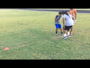 Karre' Wallace action photo