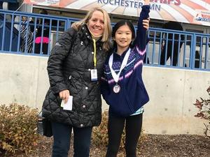 Debbie Warne-Jacobsen action photo