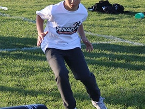 Robert E. action photo