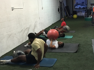 Coach Fred F. action photo