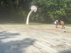 Jaydon Callahan action photo