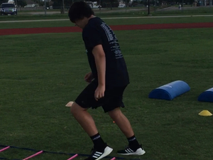 Don E K. action photo