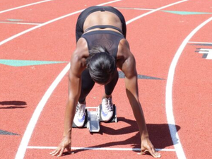 Samantha Dirks action photo