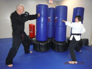 Judy W. action photo