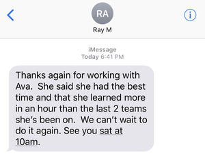 Natália T. action photo