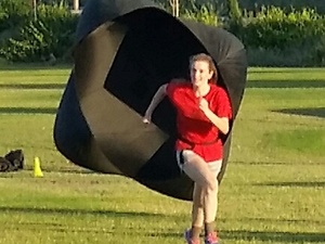 Cary Reese action photo