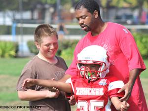 Raymond R. action photo