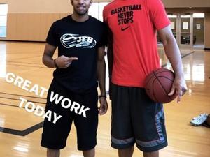 Jarrell Blalock action photo